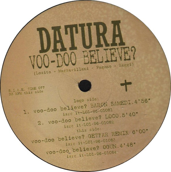 Voo-Doo Believe? by Datura