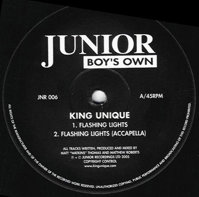 Flashing Lights / Curfew Time by King Unique