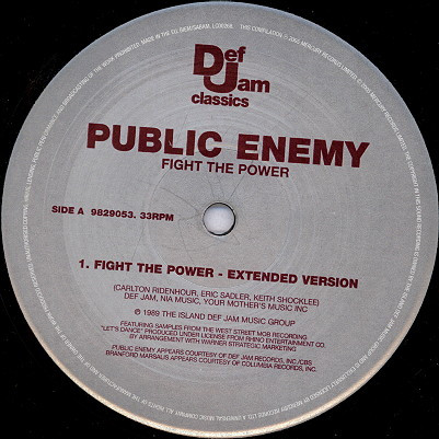 Fight The Power by Public Enemy